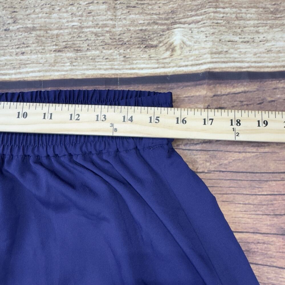 Old Navy Womens Size Medium Elastic Waist Drawstrings Purple Skirt - Picture 4 of 6